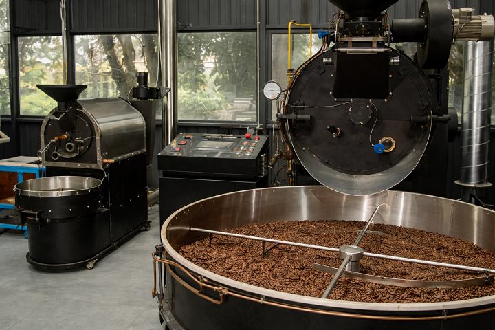 Gia công rang xay cà phê cho thương hiệu riêng