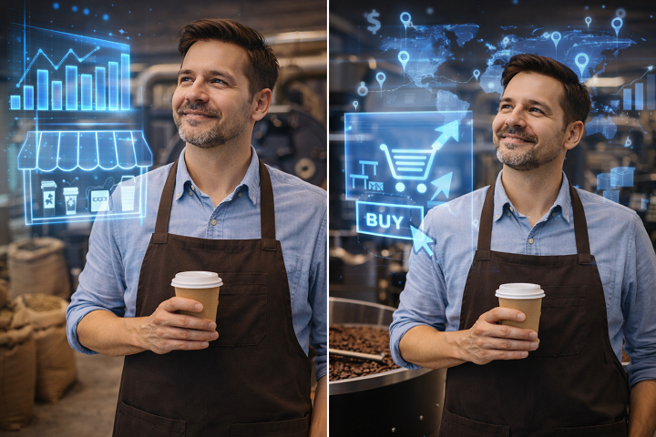 Những ý tưởng khởi nghiệp rang xay cà phê 2026