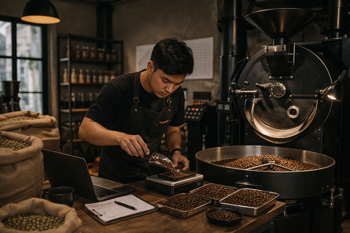 Những ý tưởng khởi nghiệp rang xay cà phê 2026