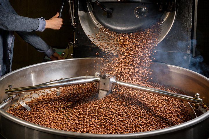 Nhận rang gia công cà phê hot air và tư vấn profile cho quán