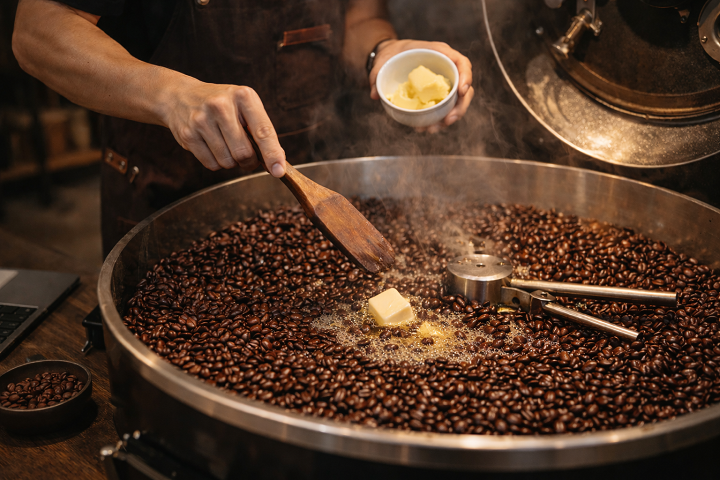 Phương pháp rang cà phê với bơ thơm ngon hút khách cho quán