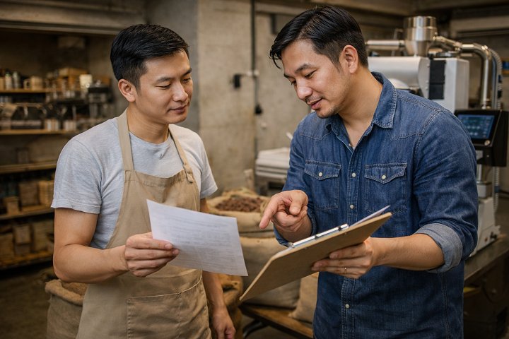 Chủ quán chọn xưởng rang xay gia công cà phê cần lưu ý gì